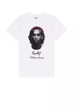 Футболка с Роналдиньо KidSuper, белый