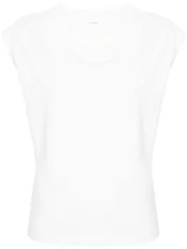 Футболка с рукавами кап LEMAIRE, белый