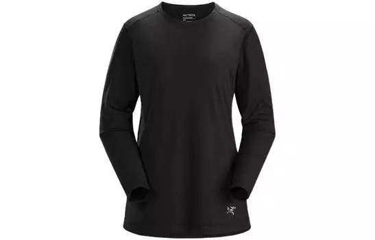 Футболка с рукавами женская Arcteryx, Sunrise Orange/Horizon