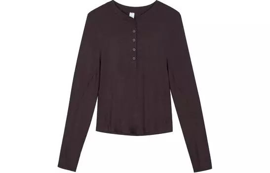 Футболка с рукавами женская Lululemon, Dahlia Fuchsia/Dahlia Mauve