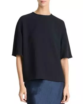 Футболка с рукавом-локтем Dolman Vince, синий