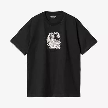 Футболка S/S Deo T-Shirt 'Black' Carhartt WIP, черный