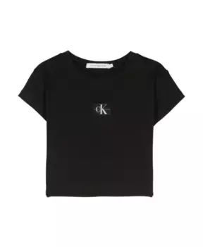 Футболка S с логотипом Calvin Klein Jeans, черный