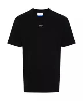 Футболка S с логотипом Off White, черный