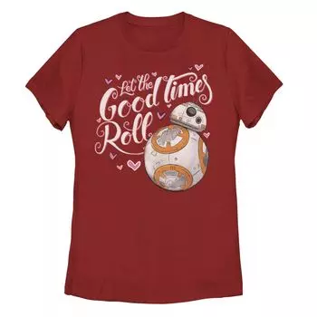 Футболка с сердечками «Звездные войны» для юниоров Good Times Roll Hearts Licensed Character