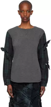 Футболка с серым узлом OPEN YY