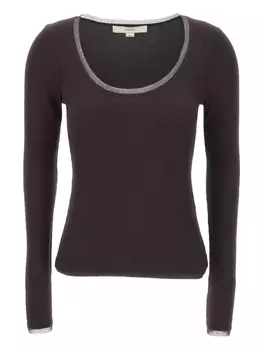 Футболка с сетчатой отделкой REMAIN, фиолетовый