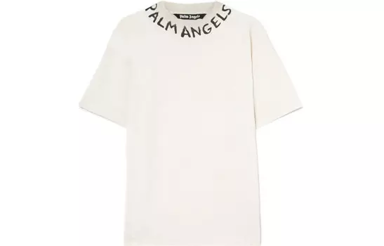 Футболка с сезонным логотипом Vint Palm Angels, белый