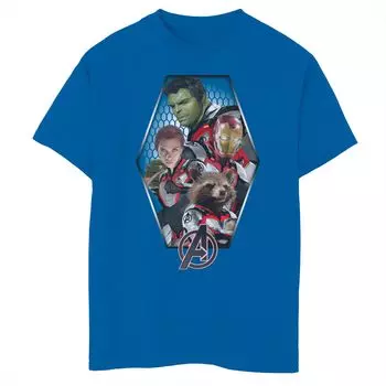 Футболка с шестигранной головкой Marvel Avengers для мальчиков 8–20 лет Licensed Character