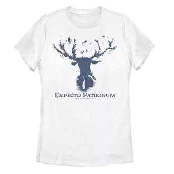 Футболка с силуэтом Harry Potter Expecto Patronum для юниоров Licensed Character