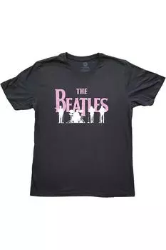 Футболка с силуэтом Hi-Build The Beatles, черный