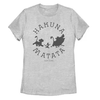 Футболка с силуэтом «Король Лев» для юниоров Disney's Hakuna Matata Licensed Character