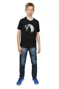 Футболка с силуэтом Вейдера «Звезда Смерти» «Изгой-один» Star Wars, черный