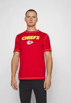 Футболка с символикой NFL KANSAS CITY CHIEFS TEE New Era, цвет red