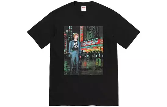 Футболка с совместным брендом X Public Image Ltd унисекс Supreme, светло-голубой
