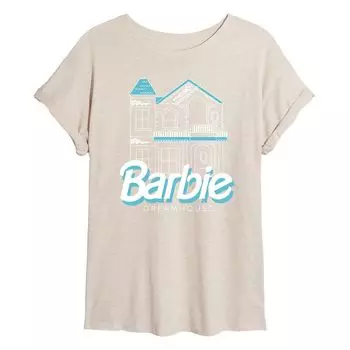 Футболка с струящимся рисунком Barbie Dreamhouse для юниоров Licensed Character