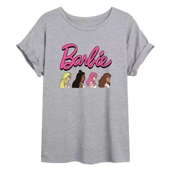 Футболка с струящимся рисунком Barbie Profiles для юниоров Licensed Character