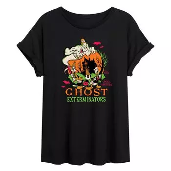 Футболка с струящимся рисунком Disney 100 Juniors Ghost Exterminators Licensed Character