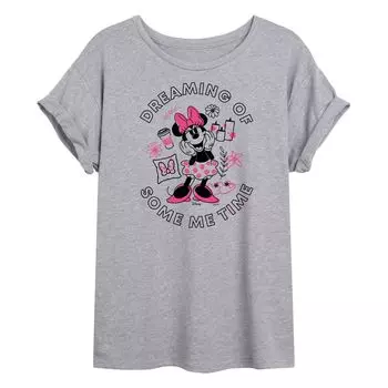 Футболка с струящимся рисунком Disney's Minnie Mouse Juniors Minnie Me Time Licensed Character