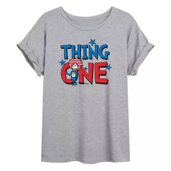 Футболка с струящимся рисунком Dr. Seuss Thing One для юниоров Licensed Character