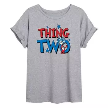 Футболка с струящимся рисунком Dr. Seuss Thing Two для юниоров Licensed Character