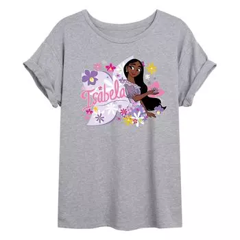 Футболка с струящимся рисунком Isabela от Disney's Encanto Juniors Disney