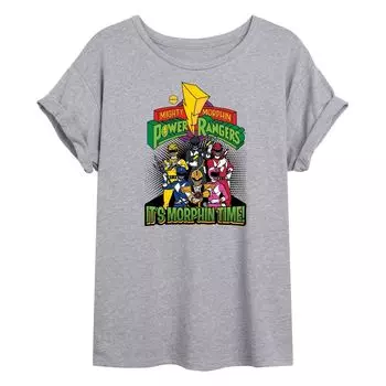 Футболка с струящимся рисунком комиксов Power Rangers для юниоров Licensed Character