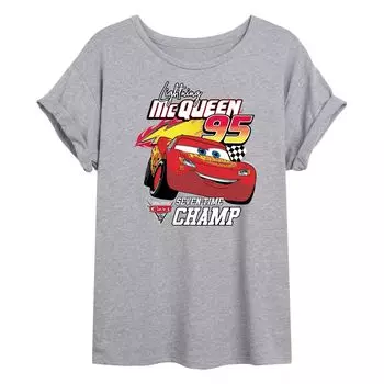 Футболка с струящимся рисунком McQueen Disney/Pixar's Cars Juniors' McQueen Disney