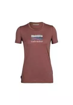 Футболка с tech lite ii ss trailhead Icebreaker, цвет rost