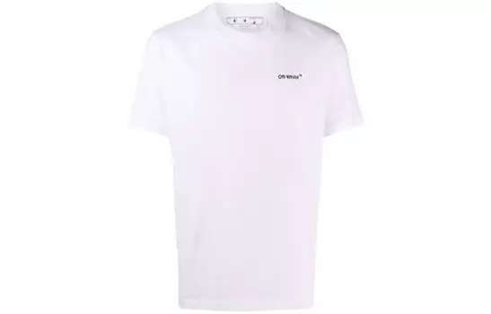 Футболка с текстовым логотипом Caravaggio Saint Jerome Writing Arrows Slim Fit Off-White, белый