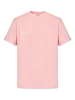 Футболка с текстовым принтом Pangaia, розовый