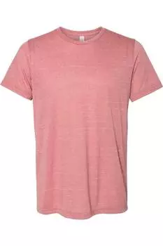 Футболка с текстурой BELLA + CANVAS, цвет mauve marble