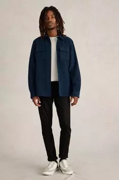 Футболка с текстурой Darwen White Stuff, синий