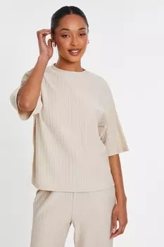 Футболка с текстурой камня QUIZ Clothing