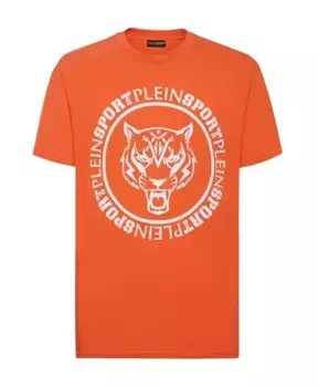 Футболка с тигром Plein Sport, оранжевый