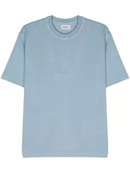 Футболка с тисненым логотипом Autry, синий