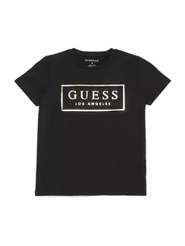 Футболка с тисненым логотипом Colt (7–16) Guess Factory, черный