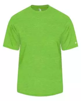 Футболка с тональным сочетанием Badger, цвет lime tonal blend