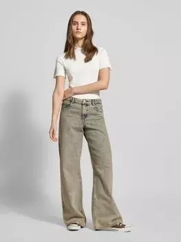 Футболка с тонким рубчиком Marc O'Polo Denim, белый