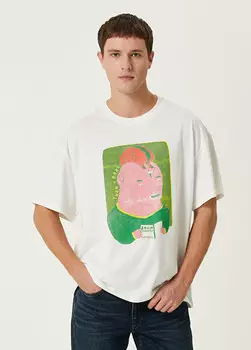 Футболка с тостером Turn & Bake, белый