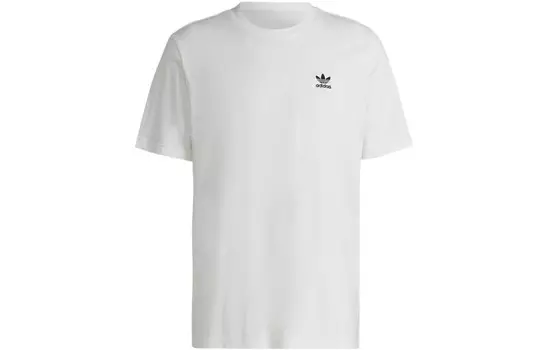 Футболка с трилистником мужская белая Adidas Originals, белый