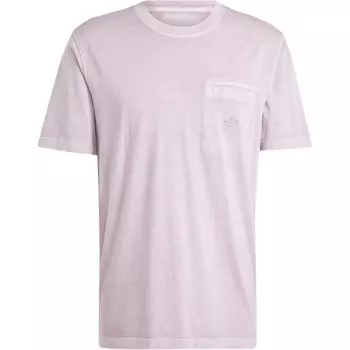 Футболка с трилистником мужская фиолетовая Adidas Originals, фиолетовый