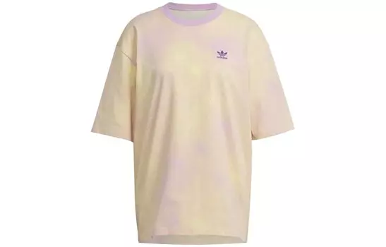Футболка с трилистником женская многоцветная Adidas Originals