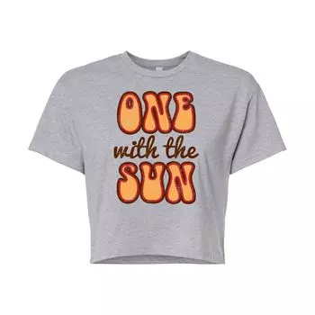 Футболка с укороченной графикой для юниоров One With The Sun Licensed Character