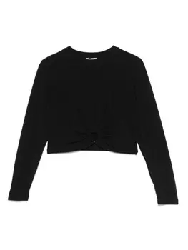 Футболка с украшением в виде кольца Miss Grant Kids, черный