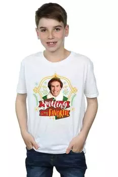 Футболка с улыбкой Бадди Elf, белый