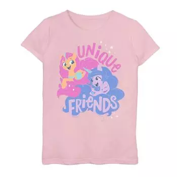 Футболка с уникальным рисунком My Little Pony для девочек 7–16 лет Licensed Character
