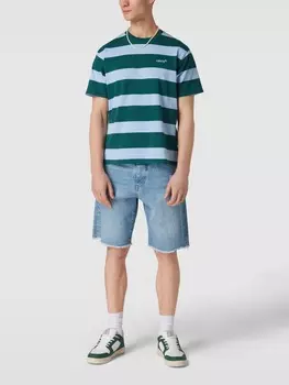 Футболка с узором в полоску модель "RED TAB VINTAGE" Levi's, темно-зеленый