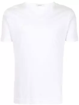 Футболка с V-образным вырезом Adam Lippes, белый