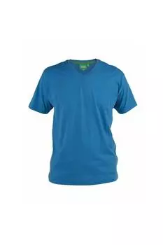 Футболка с V-образным вырезом D555 Signature-2 Duke Clothing, синий